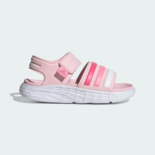 Adidas/阿迪达斯 大童亲子速干缓震回弹魔术贴休闲凉鞋 ID3534