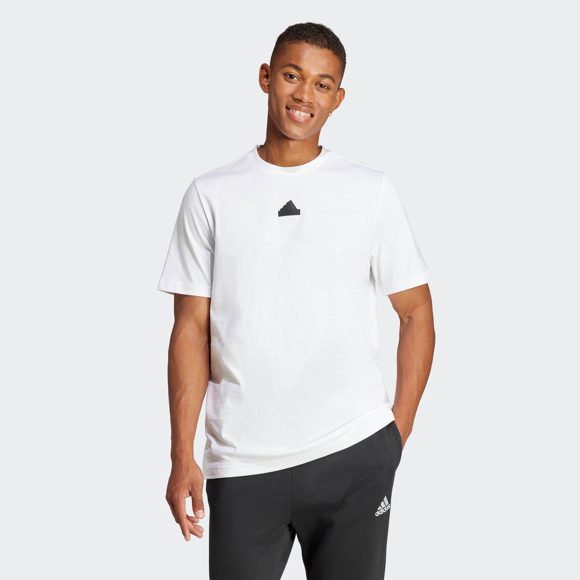 Adidas/阿迪达斯 男子M FI FRACTAL T 运动休闲短袖T恤 IS2854