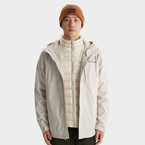 Columbia/哥伦比亚 男子户外羽绒内胆三合一冲锋衣 XE3821-278