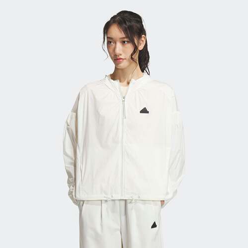 Adidas/阿迪达斯 女子 WIND 运动休闲连帽夹克外套 IM8837