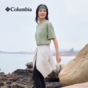 Columbia/哥伦比亚 男女户外运动T恤圆领短袖 XE9956-348