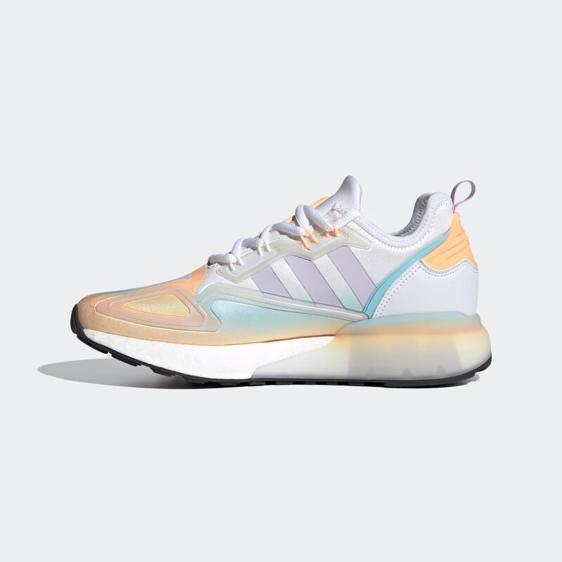 Adidas 三叶草ZX 2K BOOST W女子休闲跑步鞋GZ8401 GZ8402