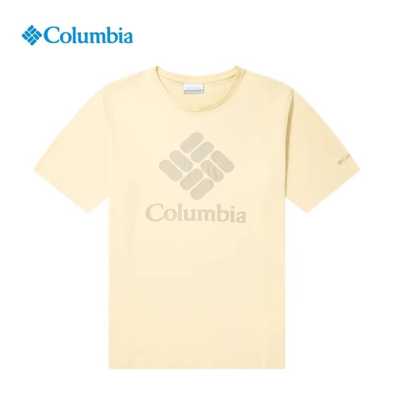 Columbia/哥伦比亚 男女户外休闲透气运动短袖T恤 AE9942