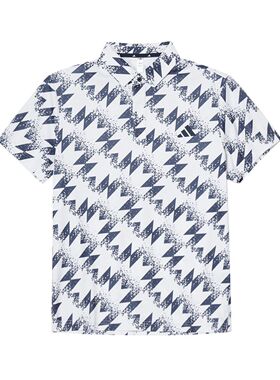 Adidas/阿迪达斯 男子舒适透气高尔夫运动短袖POLO衫 JY8226