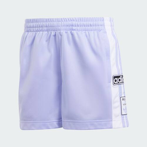 Adidas/阿迪达斯 女子三叶草复古穿搭侧开排扣运动短裤 IP0718