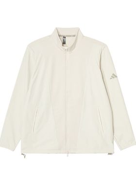 Adidas/阿迪达斯 男子高尔夫运动休闲立领夹克外套 JM2935