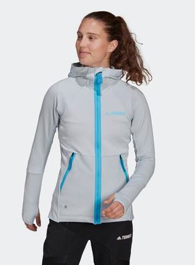 Adidas/阿迪达斯 女子 TERREX JACKET 运动户外抓绒衣外套 H51461