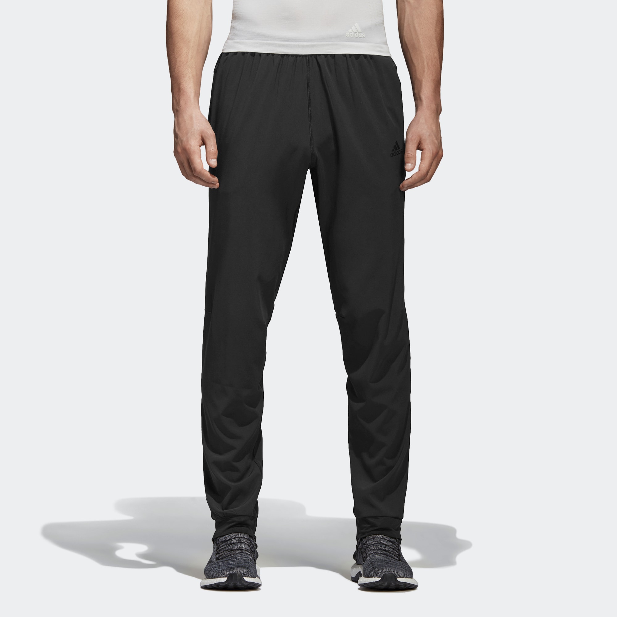 Adidas/阿迪达斯 男子 JOGGERS 跑步运动休闲长裤 CW5782