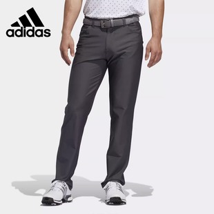 Adidas 男女高爾夫修身 舒適休閑運動長褲 FJ9859 阿迪達斯