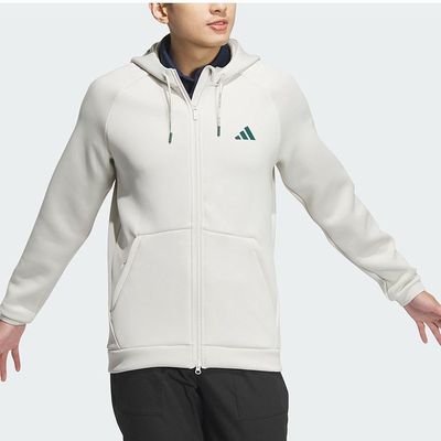 Adidas/阿迪达斯 男子复古拉链连帽运动夹克外套 IX5708