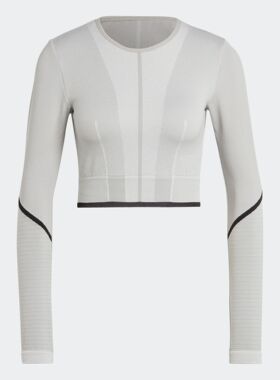 Adidas/阿迪达斯 女子 SMC 普拉提运动紧身长袖T恤 HR4511