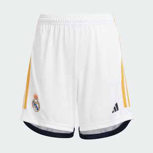 休閑訓(xùn)練速干運動短褲 Adidas 阿迪達斯 親子大童皇馬球迷版 IB0007