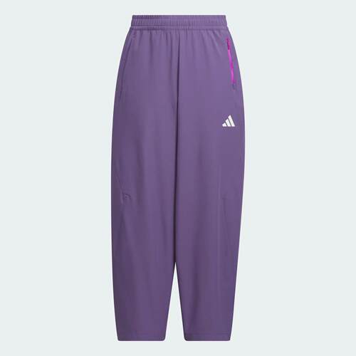 Adidas/阿迪达斯 大童亲子亲肤舒适梭织宽松运动休闲裤 KC0207