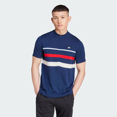 Adidas/阿迪达斯 男子三叶草 TOP 针织运动套头衫 IZ3183