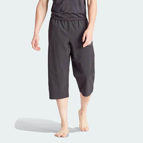 Adidas/阿迪达斯 男子 PANTS 瑜伽梭织运动七分裤 IS8024