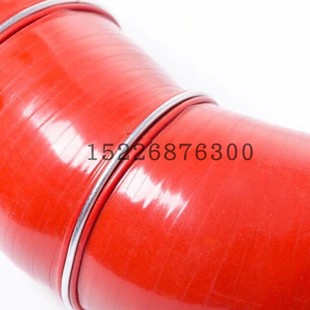 中冷器连接管耐高温增压器中冷硅胶夹布水管汽车进气软增压机链接