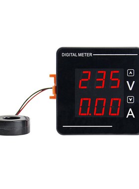 CH-72VA交流电压电流表数显双显AC50-500V嵌入式数显仪表AC1-120A