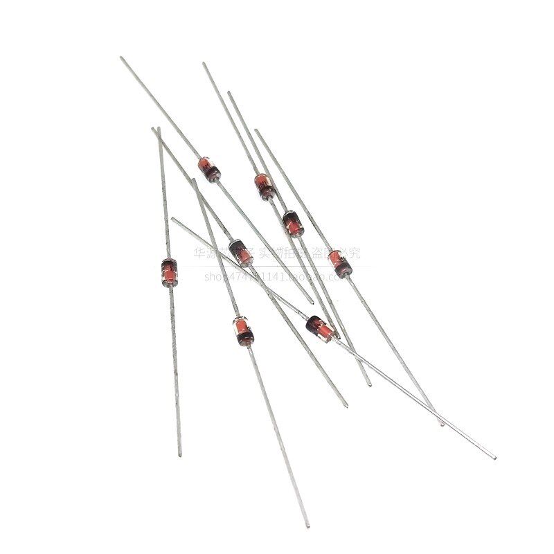 1W直插玻璃稳压管1N4742 2.7V 3.3 3.6 4.7 5.1 6.2 10 11 12 22V