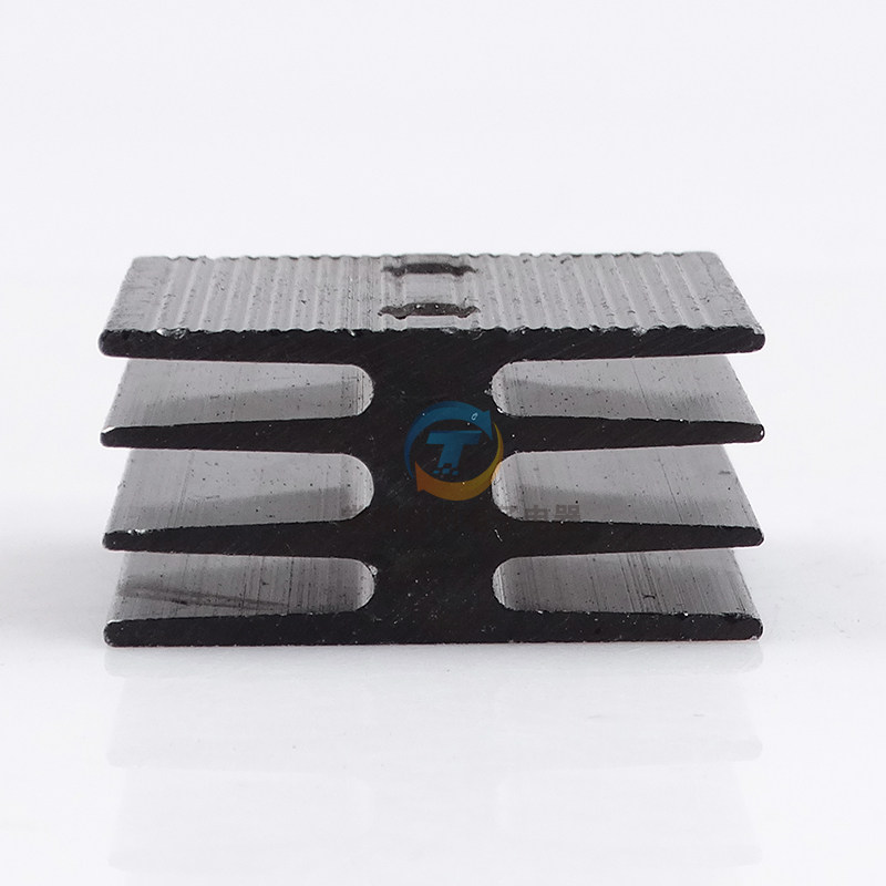 桥式整流器方桥堆KBPC3510 5010 2510 1010铝散热器片35*35*17mm