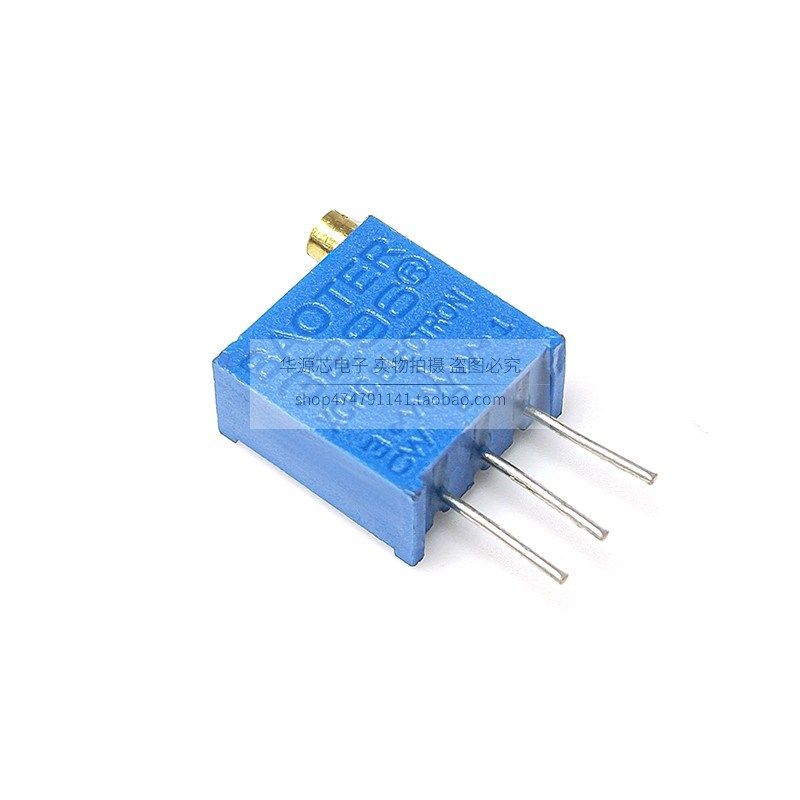 3296W多圈可调电位器1K2K5K10K20K50K 顶调203 10R 20R 50R欧 102
