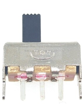 拨动开关 SS-12F44 二档立式 1P2T SS12F44G5 滑动开关 3脚2档