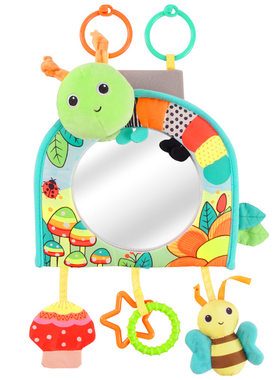 美国sozzy宝宝儿童安全座椅婴儿提篮观察反光镜子安抚汽车后照镜