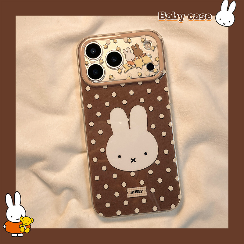 ins韩风波点米菲适用苹果手机壳