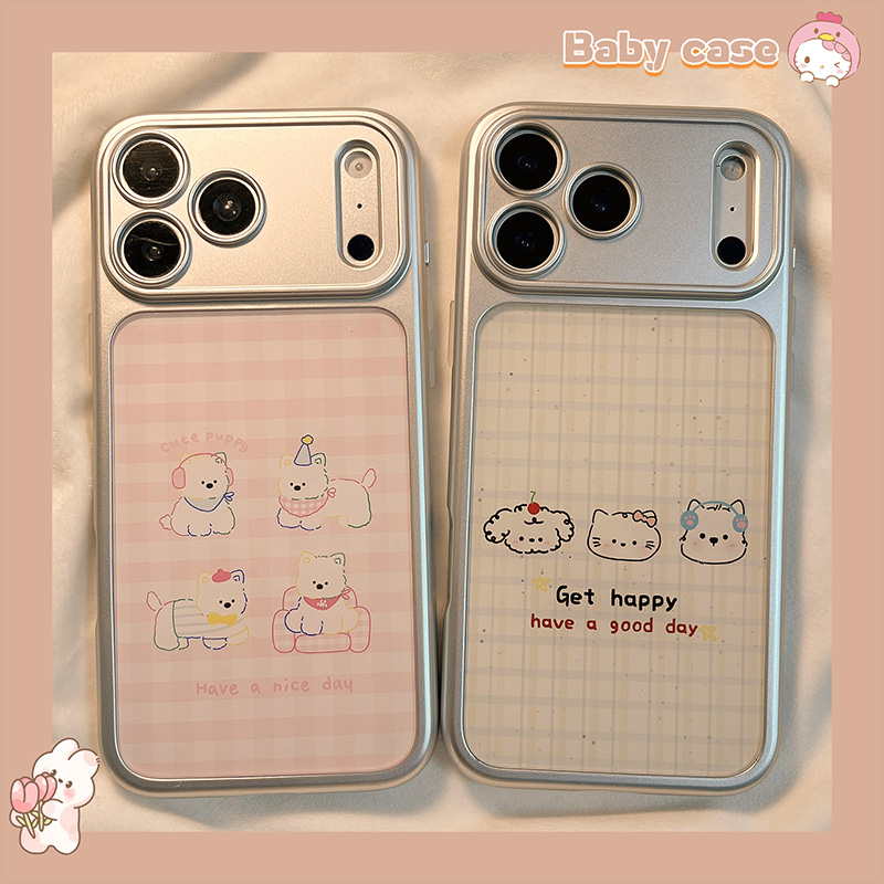 卡通可爱KT猫狗狗适用苹果手机壳