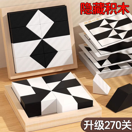 益智闯关玩具隐藏积木