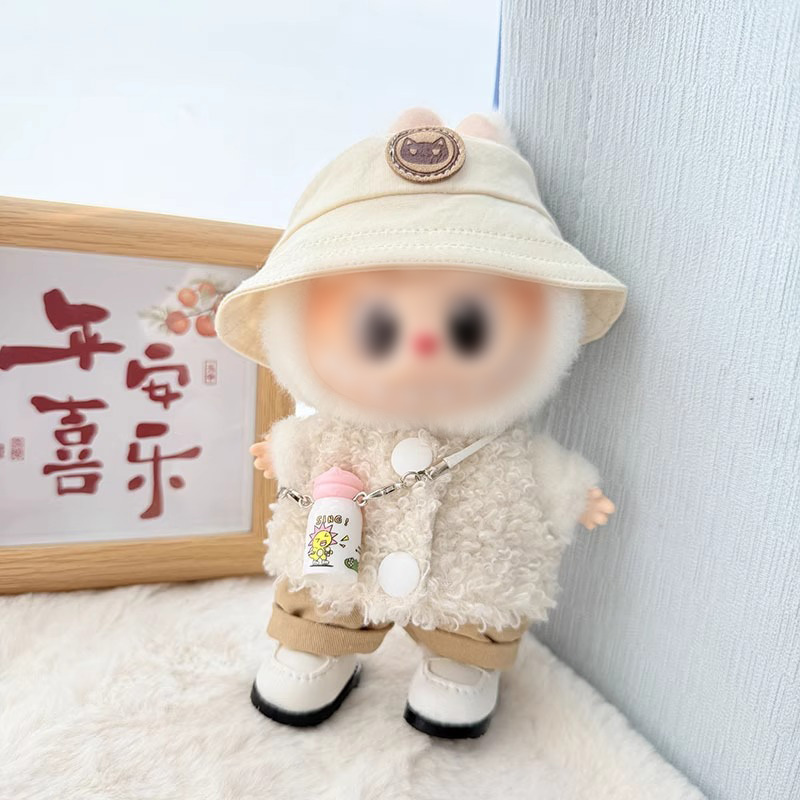 labubu娃衣一二代搪胶