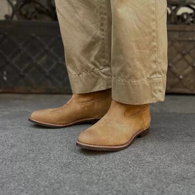 redwing 120周年纪念8060 11寸PECOS固特异翻毛手工靴 现货