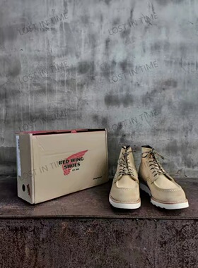 redwing 8833 2023年度限定固特异手缝牛皮翻毛工装靴LIT浙江现货