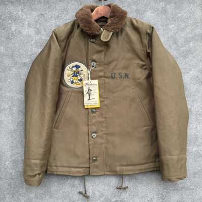 【现货】freewheelers  Jolly Rogers VF-17新款背画N1羊驼毛夹克