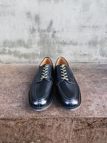 SANDERS低帮皮鞋复古牛皮