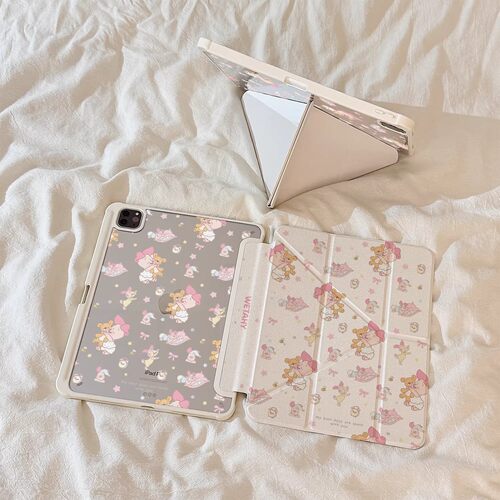 睡衣皮杰猪ipad10/9/8代A16保护壳pro11寸平板air6/5保护套亚克力