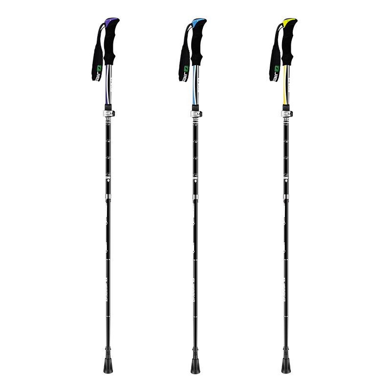 乐来福登山杖手杖超轻折叠伸缩拐杖专业户外徒步装备多功能爬山棍