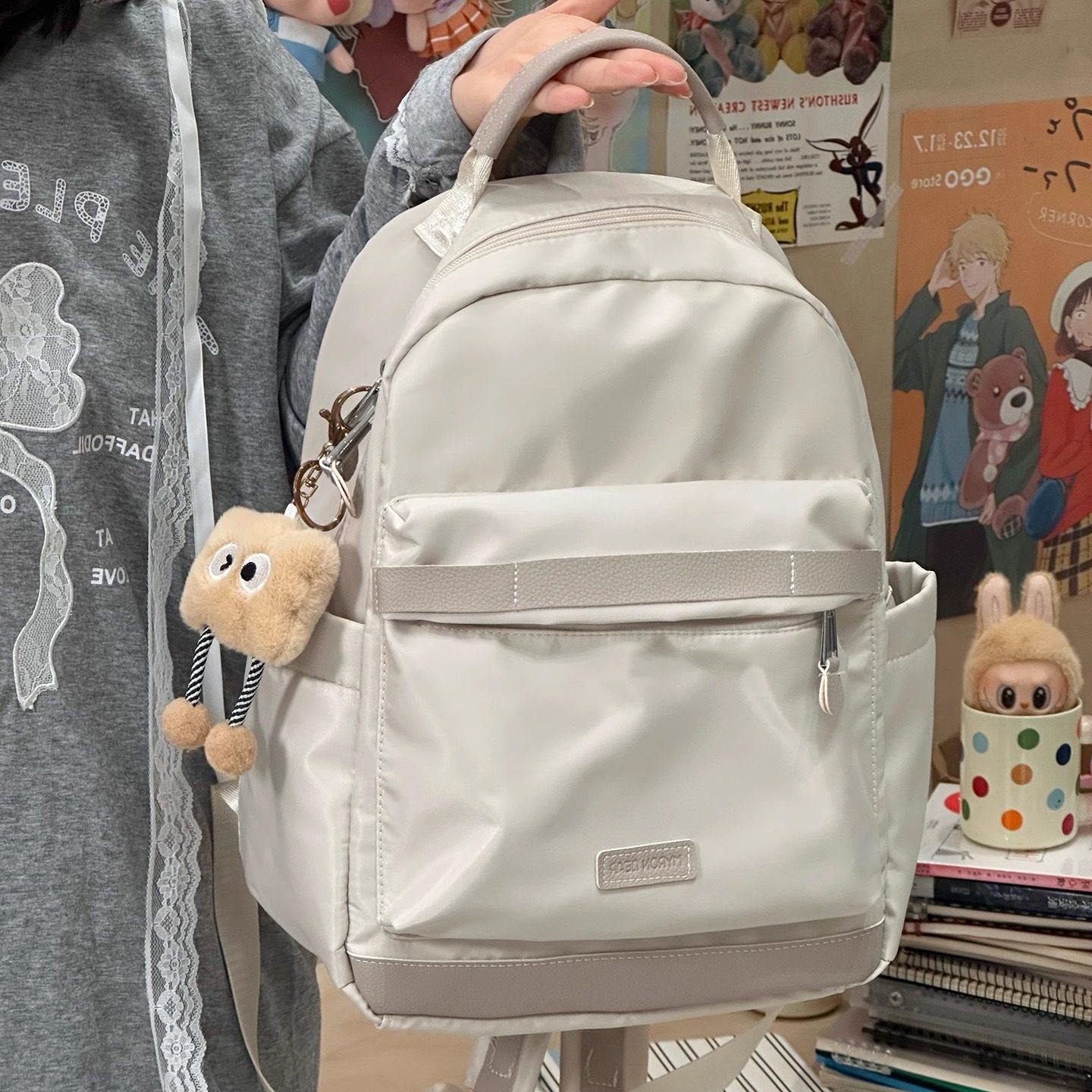 英国 MK DW小个子旅游背包 日系ins休闲百搭简约通勤双肩包轻便大