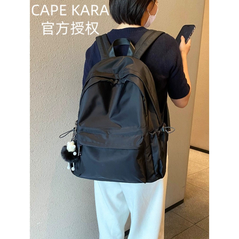 CapeKara双肩大背包高级感