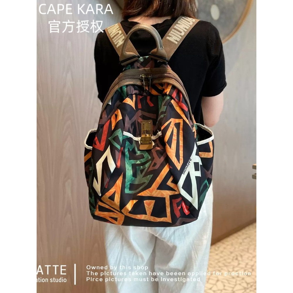 CapeKara洋气高级旅行双肩包