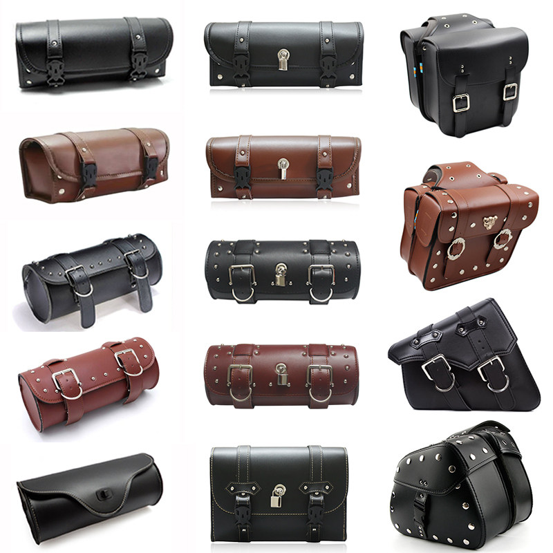 摩托车侧边包踏板车电动车防水带锁防盗车头车尾挂包工具包边袋