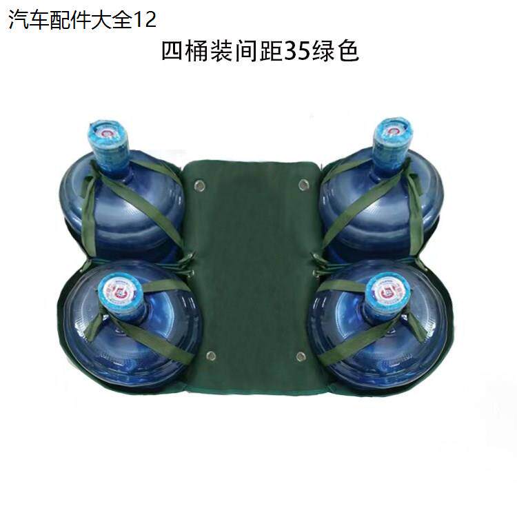 桶装水送水袋摩托车加厚帆布水桶包饮水机水桶送水兜电动车尾坨包