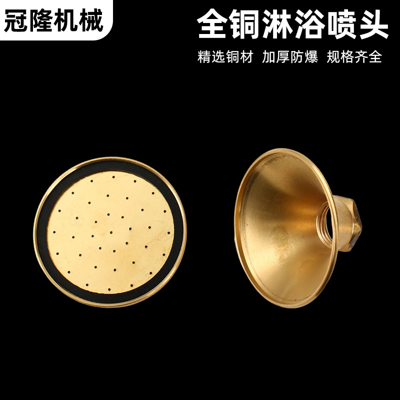 全铜增压淋浴花洒澡堂花洒顶喷淋浴浴迟酒店宾馆公用莲蓬可拆卸
