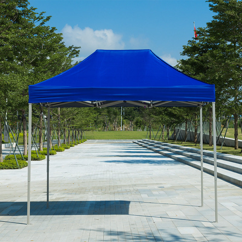 加粗户外广告帐篷logo伸缩摆摊遮阳棚四脚帐篷伞折叠四角雨棚印字