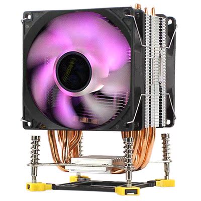 6热管CPU散热器1151风冷CPU风扇2011超静音1155台式机电脑主机775