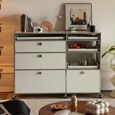 中古模块组合柜设计师咖啡柜