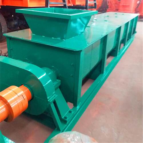 卧式双轴粉尘加湿搅拌机 连续强制式同心双轴煤泥砂浆搅拌机