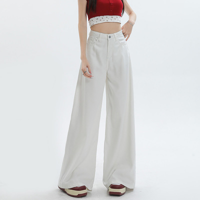 RNBN升级二代三防面料白色牛仔裤