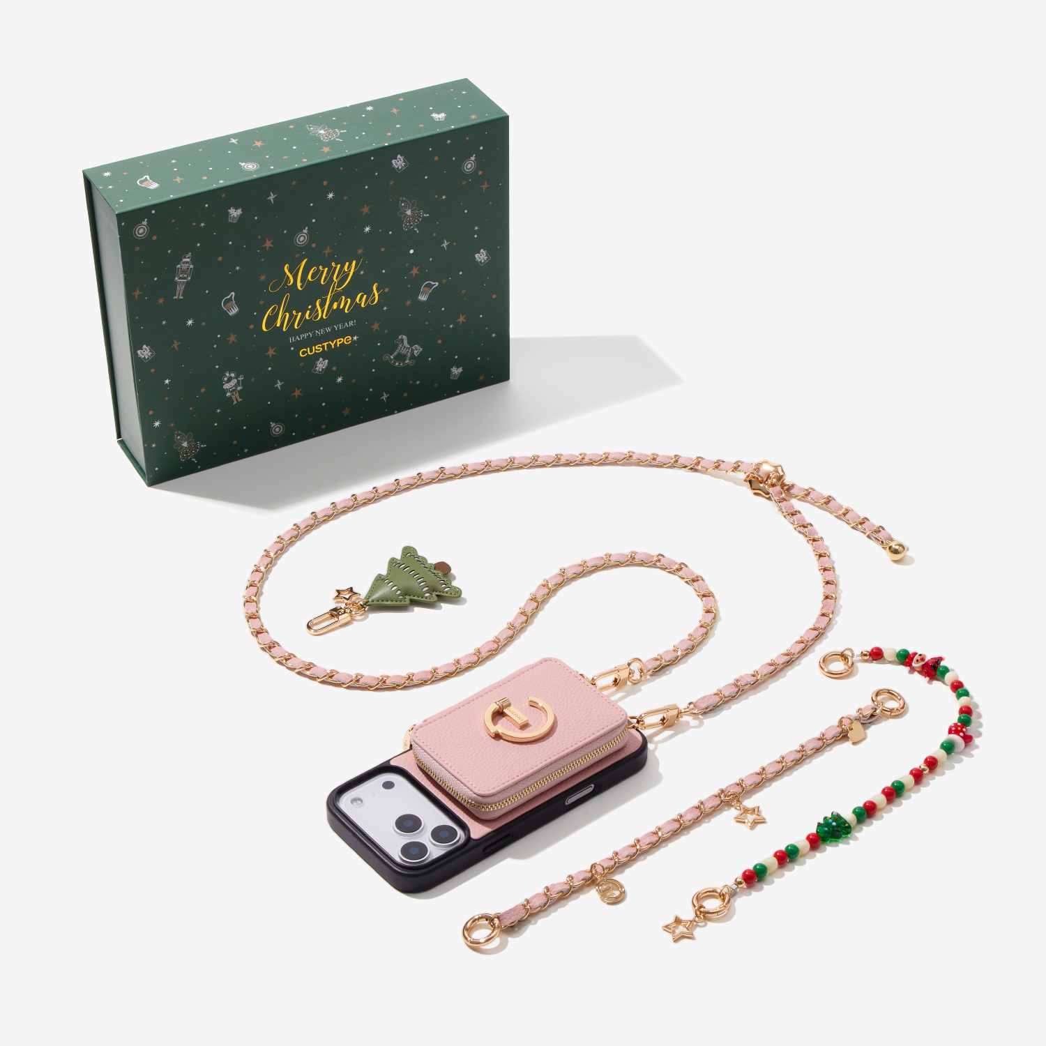 通勤百搭【苹果手机壳斜挎可背】