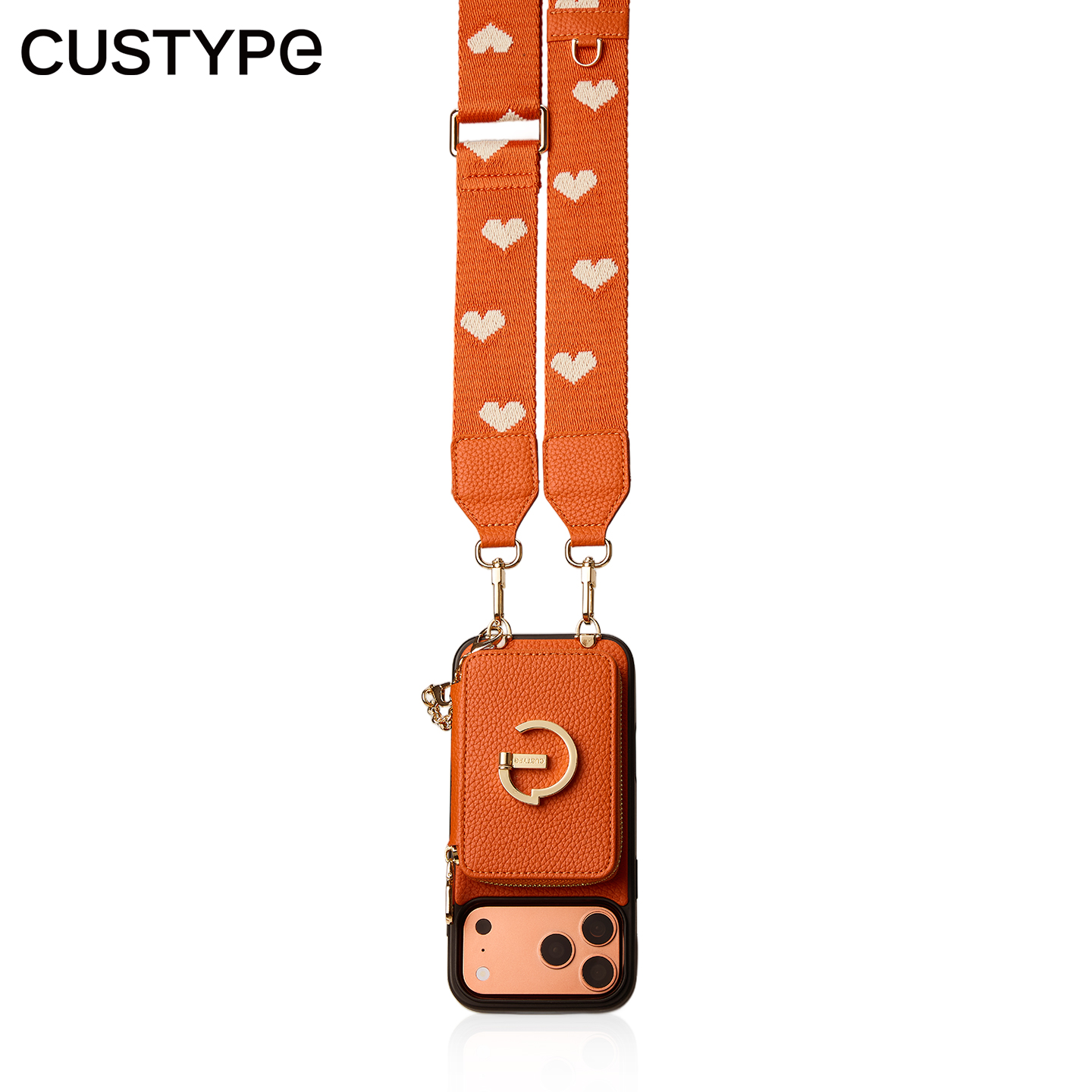 【爱心织带】苹果17promax手机壳