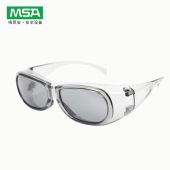 MSA 梅思安眼镜10108313骑行防护灰尘防飞溅防冲击劳保工作护目镜
